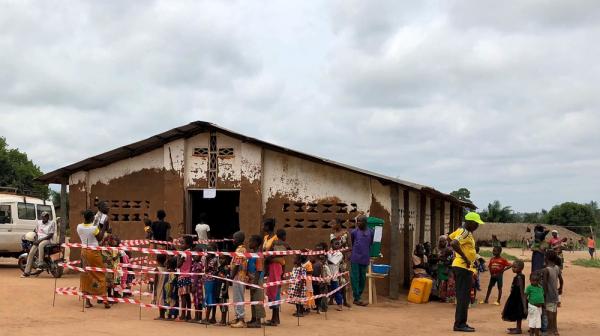 Battling an epidemic during a pandemic: Measles vaccination in Sud-Ubangi, DRC