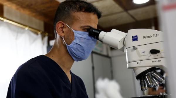 MSF healthcare in Nablus hospital Mosul