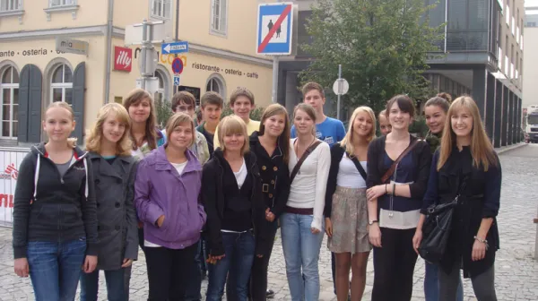 Ausstellungsbesuch des Georg von Peuerbach-Gymnasiums aus Linz