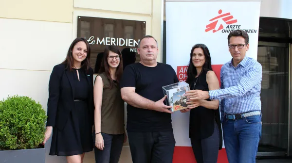 #ohnegrenzen2016 Spendenübergabe