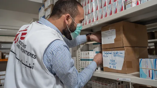 Libanon im Logistik Lager