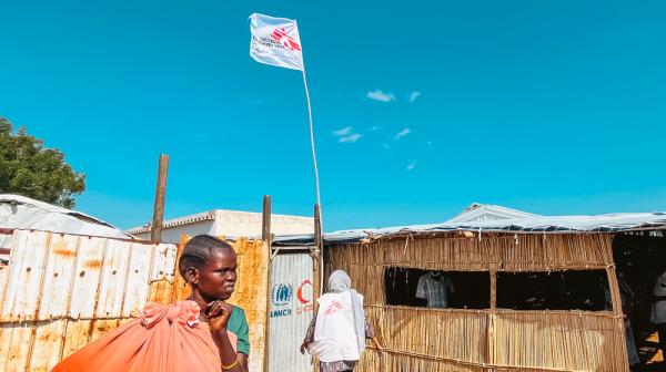 Um Sangour Refugees Camp, White Nile State, Sudan, 07.07.2023