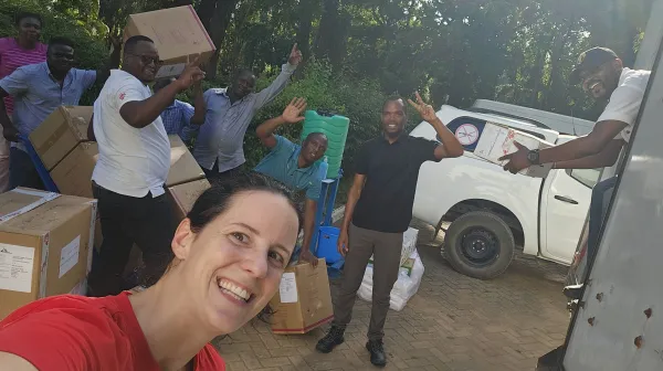 Sabrina Morgenbesser, Logistikerin bei Ärzte ohne Grenzen