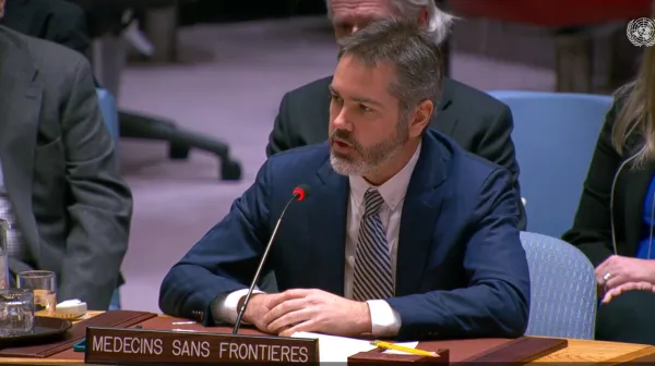 C. Lockyear at UN Security Council