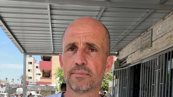 Im Gazastreifen: Franz Luef von Ärzte ohne Grenzen