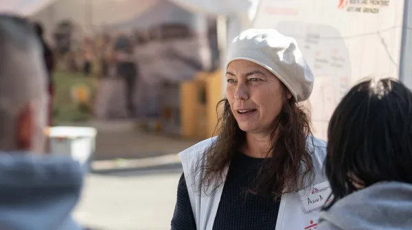 Anna Bezold bei Ärzte ohne Grenzen hautnah