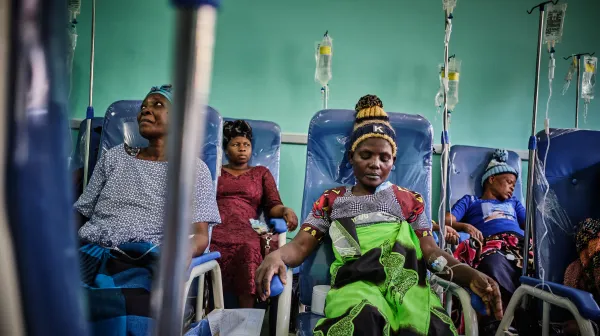 Patientinnen während einer Chemotherapie 