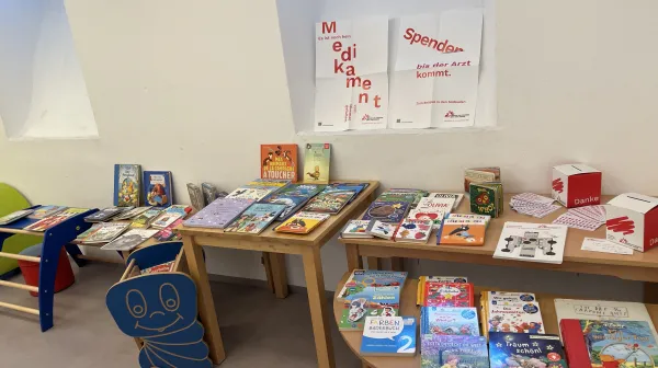 Bücherbörse Kindergarten Schmetterling