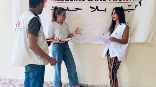 Verena Prinz in Nabatieh Libanon