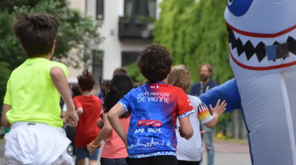 Lauf für Ärzte ohne Grenzen am Lycee Francais