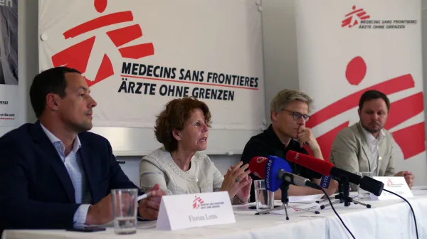 Pressekonferenz: Präsentation des Jahresberichtes von Ärzte ohne Grenzen Österreich