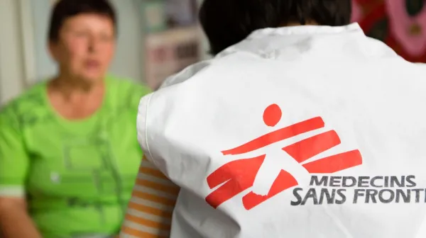 In Opytne in der Ostukraine leben viele Menschen in der Nähe der Front ohne Zugang zu medizinischer Versorgung.