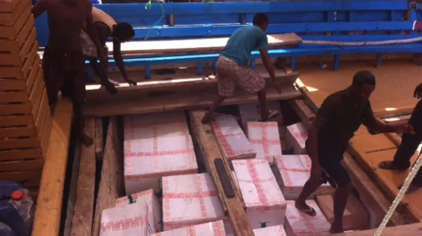 1,7 Tonnen medizinische Hilfsgüter