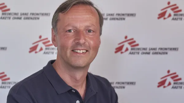 Markus Bachmann von Ärzte ohne Grenzen