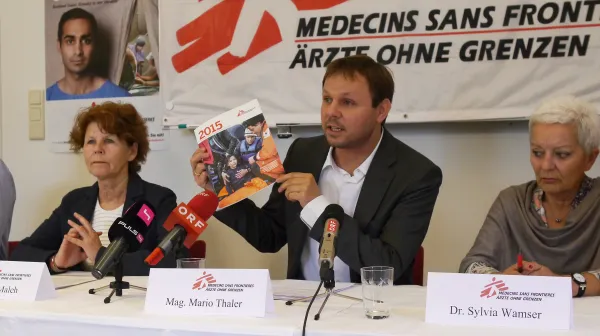 Jahresbericht 2015: Ärzte ohne Grenzen warnt vor humanitären Folgen der österreichischen Asylpolitik