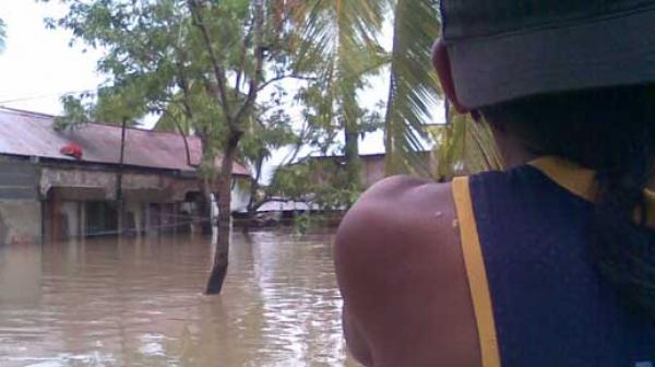 (Archivbild) Nach dem Typhoon Goni leisteten Teams von Ärzte ohne Grenzen Nothilfe auf der philippinischen Insel Mindanao.