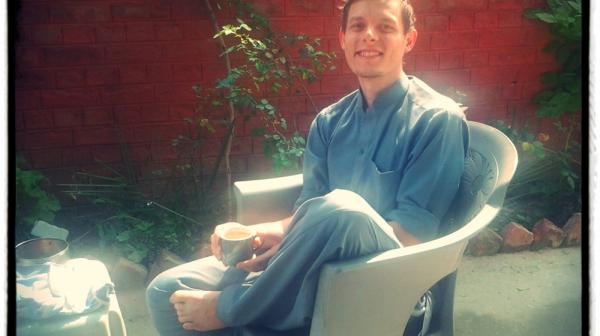 Florian Reitbauer in Außeneinsatz in Pakistan